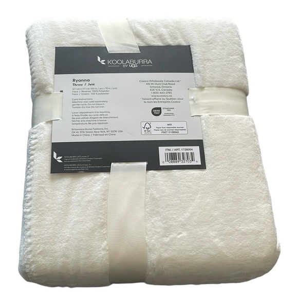 Koolaburra by UGG - Velvet Plush Throw Blanket - Picture 3 of 4